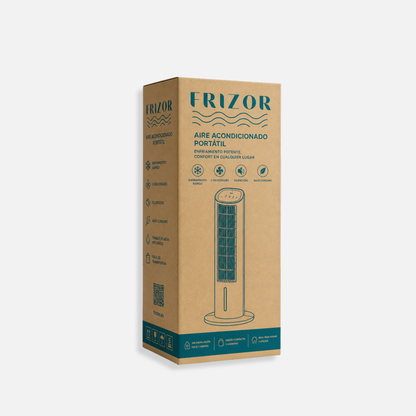 Frizor Aire Acondicionado Portátil – Enfriamiento Rápido, Silencioso y sin Instalación